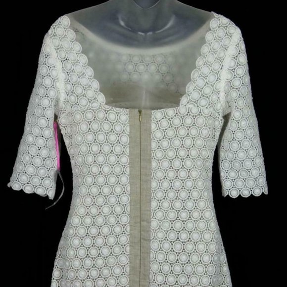 LUDMILA LABKOVA Crochet Eyelet Lace Maxi Dress NWT - Picture 13 of 13